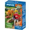 PLAYMOBIL 72089 Animals & Friends eläintarha tiikeri ja vierailijat