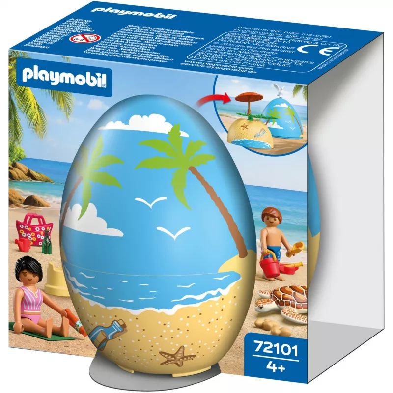 PLAYMOBIL 72101 leikkimuna Beach Holiday Surprise Toy Egg