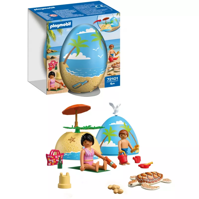 PLAYMOBIL 72101 leikkimuna Beach Holiday Surprise Toy Egg