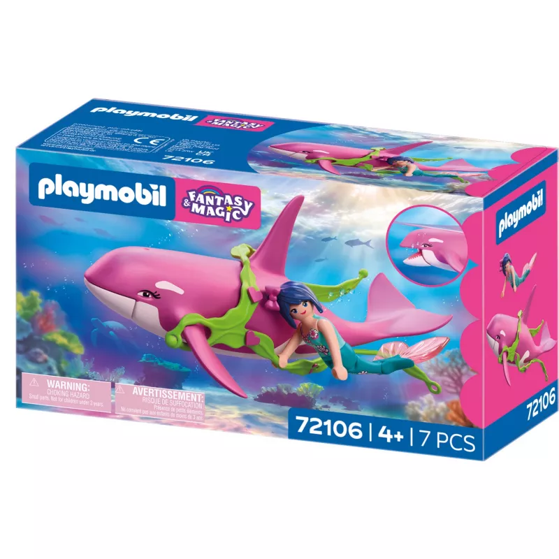 Playmobil 72106 Fantasy & Magic orca ja merenneito