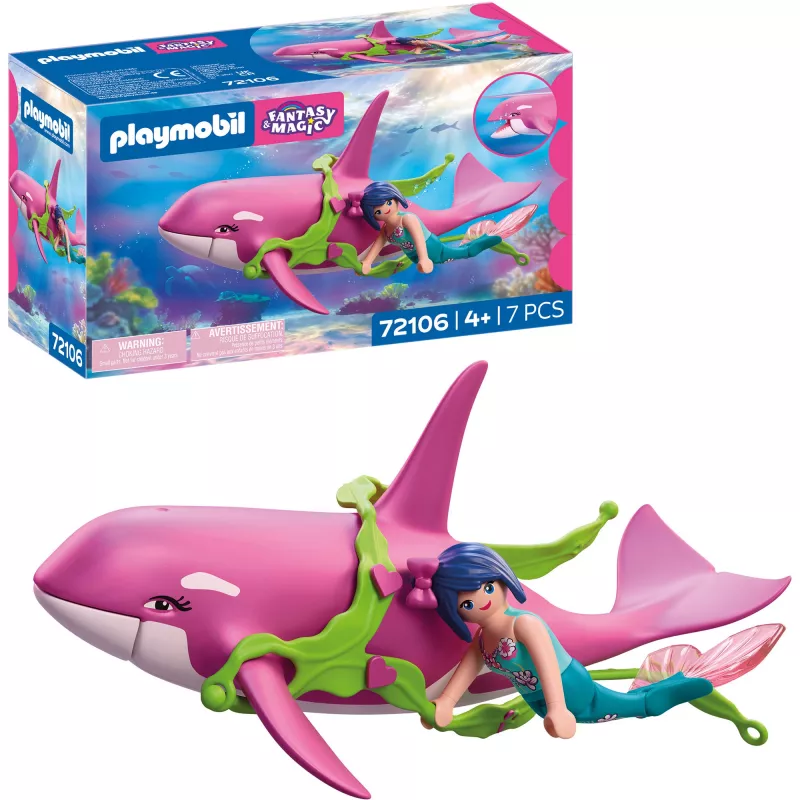 Playmobil 72106 Fantasy & Magic orca ja merenneito