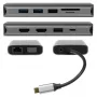 PLUSONIC USB-C-telakointisovitin 8in1 - Space Gray