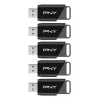 PNY Attaché X USB-muistitikku 64 GB USB 3.2 Gen 1 5 kpl:n pakkaus (P-FD64GX5ATTX-EF)