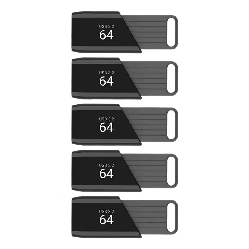 PNY Attaché X USB-muistitikku 64 GB USB 3.2 Gen 1 5 kpl:n pakkaus (P-FD64GX5ATTX-EF)
