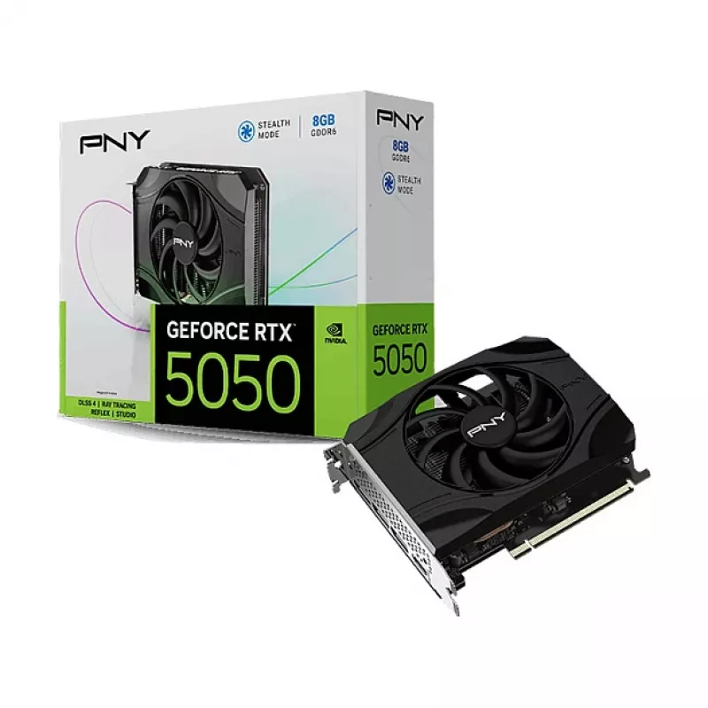 PNY GeForce RTX 5050 näytönohjain - 8 GB GDDR7