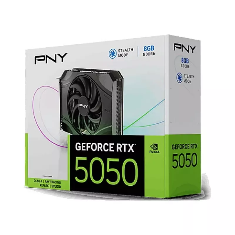 PNY GeForce RTX 5050 näytönohjain - 8 GB GDDR7