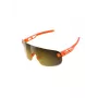 POC Elicit pyöräilylasit - Fluo Orange / Violet-Silver Mirror