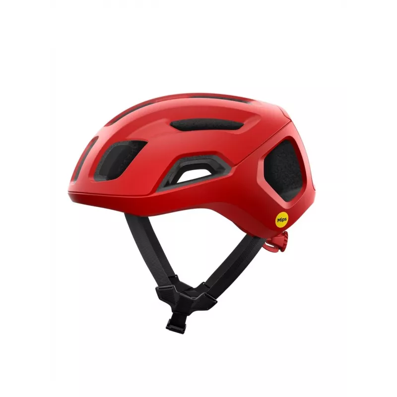 POC Ventral Lite -pyöräilykypärä Medium Fluorescent Orange/AVIP White