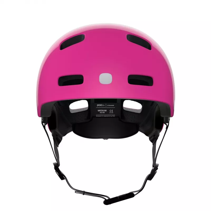POCito Crane MIPS lasten pyöräilykypärä - neonpinkki - koko M (55-58 cm)
