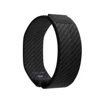 Polar Loop SoftWeave ranneke S-L, musta (Night Black) – vaihdettava ranneke Polar Loop