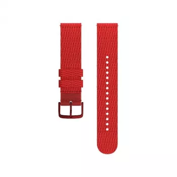 Polar Tide silikoniranneke – 20 mm, Medium/Large, punainen