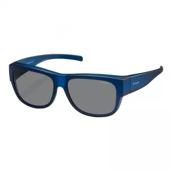 Polaroid Ancillaries PLD9003SM3Q unisex-aurinkolasit - musta kehys, harmaat polarisoidut lasit
