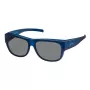 Polaroid Ancillaries PLD9003SM3Q unisex-aurinkolasit - musta kehys, harmaat polarisoidut lasit