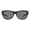 POLAROID ANCILLARIES PLD9004SDL5 unisex-aurinkolasit - musta kehys, harmaat polarisoidut linssit, kulmikas muoto