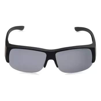 Polaroid Ancillaries PLD9007SDL5 unisex-aurinkolasit - musta kehys, harmaat polarisoidut lasit