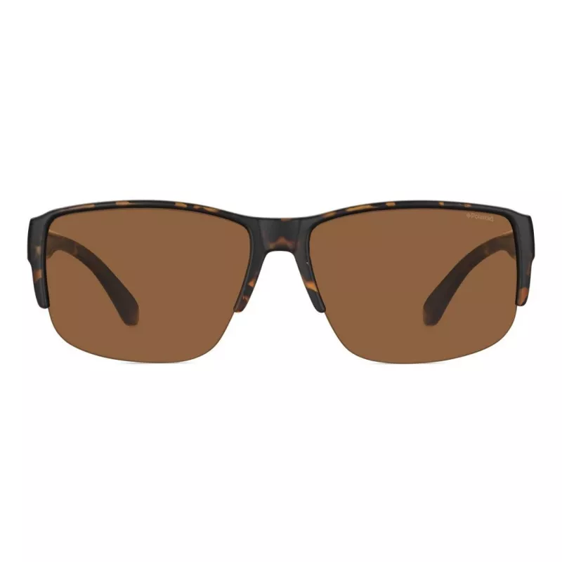 Polaroid Ancillaries PLD9007SV08 unisex-aurinkolasit - musta kehys, harmaat polarisoidut linssit