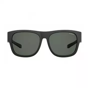 POLAROID ANCILLARIES PLD9010S003 unisex-suorakaiteen muotoiset aurinkolasit - musta/harmaa - polarisoitu UV400