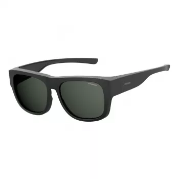POLAROID ANCILLARIES PLD9010S003 unisex-suorakaiteen muotoiset aurinkolasit - musta/harmaa - polarisoitu UV400