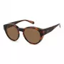 Polaroid Ancillaries PLD9017S086 unisex-aurinkolasit - Havana/Tortoise-kehys, ruskeat polarisoidut linssit