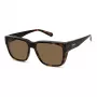 Polaroid Ancillaries PLD9018S086 unisex-aurinkolasit Havana-kehys ruskeat polarisoidut linssit