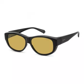 Polaroid Ancillaries PLD9020S71C unisex-aurinkolasit - musta kehys, harmaat polarisoidut linssit