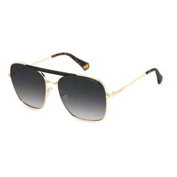Polaroid PLD 6201/S naisten aviator-aurinkolasit Havana ruskea polarisoitu