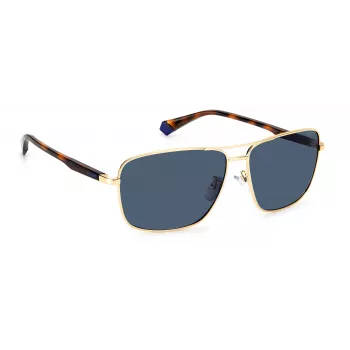 POLAROID PLD2119GSJ5GC miesten aviator-aurinkolasit - kultaiset kehykset, vihreät polarisoidut linssit