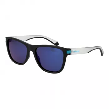 POLAROID PLD2138S560VK unisex suorakaiteen muotoiset polarisoidut aurinkolasit - Havana ruskea