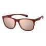 Polaroid PLD2140ST9H unisex-aurinkolasit - musta kehys, harmaat polarisoidut linssit, 55 mm