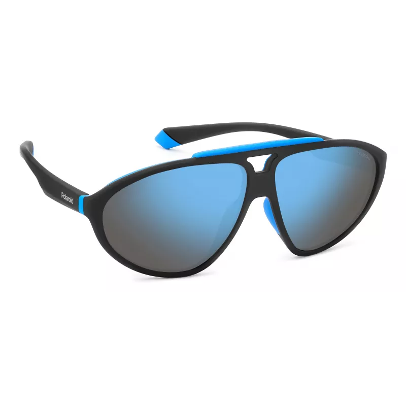 Polaroid PLD2151/S unisex-pilotti-aurinkolasit - musta kehys harmaat polarisoidut linssit 62mm