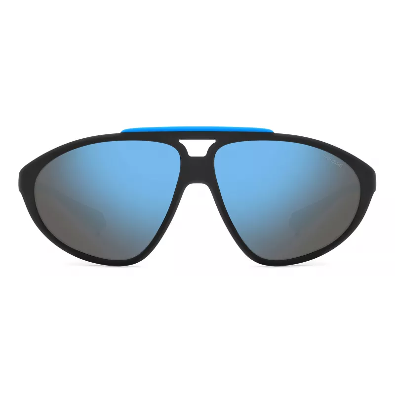 Polaroid PLD2151/S unisex-pilotti-aurinkolasit - musta kehys harmaat polarisoidut linssit 62mm
