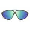 POLAROID PLD2151/S unisex-aurinkolasit havanna kehys vihreät polarisoidut linssit 62mm