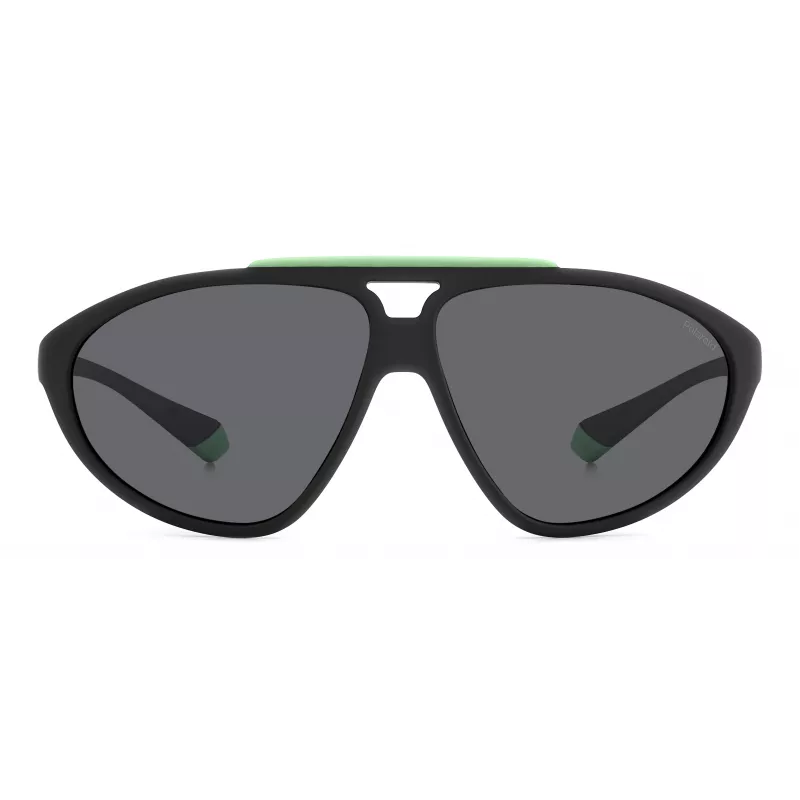 POLAROID PLD2151S3OLG2 unisex square -aurinkolasit Havana 62/18/140 mm