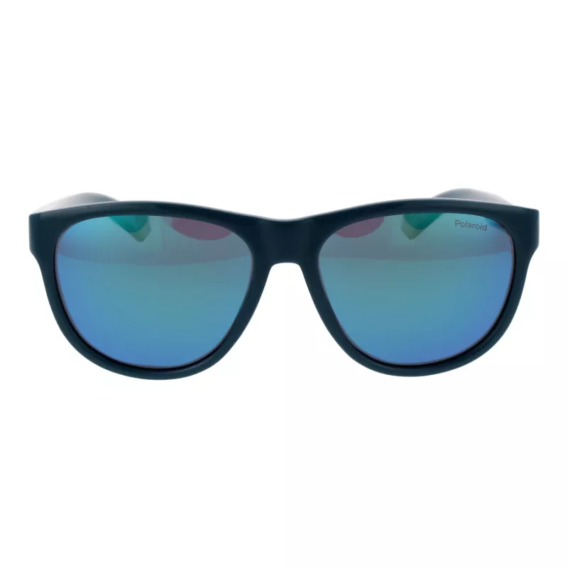 Polaroid PLD2156S56ZI9 unisex suorakaiteen muotoiset aurinkolasit - Havana/harmaa polarisoitu