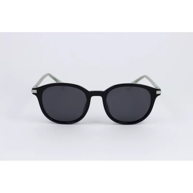 POLAROID PLD4148GSX807 unisex-aurinkolasit - musta kehys, harmaat polarisoidut lasit, 50/19/140 mm