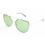 Polaroid PLD6057S1ED naisten aurinkolasit - musta kehys, harmaat polarisoidut linssit, 58 mm