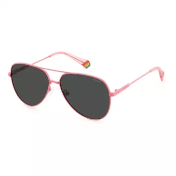 POLAROID PLD6187S35J unisex-suorakaiteen muotoiset aurinkolasit - polarisoidut polykarbonaattilinssit - 60/14/145 mm