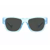 POLAROID PLD6197SMVU unisex suorakaiteen muotoiset aurinkolasit polarisoitu UV400 55mm