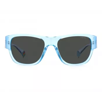 POLAROID PLD6197SMVU unisex suorakaiteen muotoiset aurinkolasit polarisoitu UV400 55mm