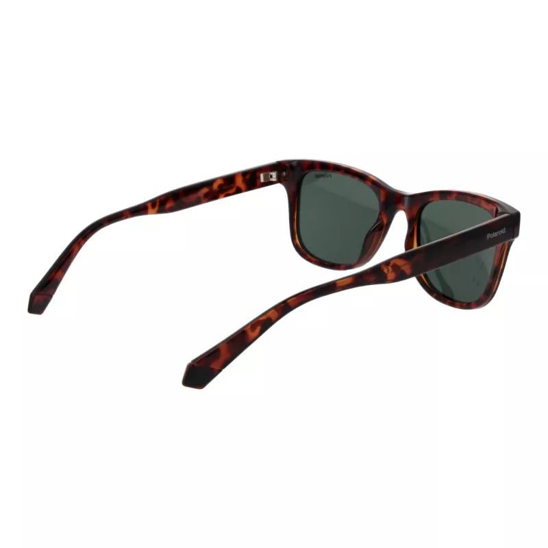 Polaroid PLD6206S51086 unisex-aurinkolasit neliömäiset havanna 51 mm