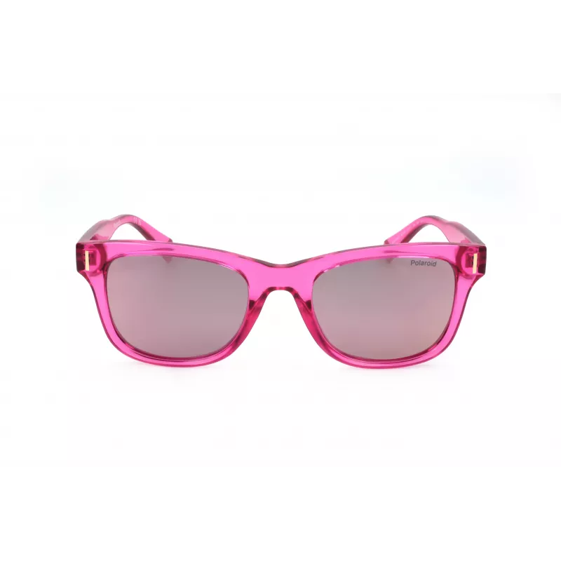 Polaroid PLD6206SMU1 unisex-aurinkolasit - musta kehys, harmaat polarisoidut linssit, 51 mm