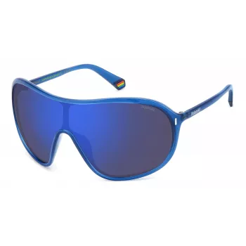 POLAROID PLD6216SPJP unisex Square Pilot aurinkolasit Havana vihreä polarisoitu