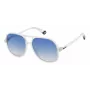 POLAROID PLD6217S2M4 unisex suorakaiteen muotoiset aurinkolasit - musta kehys harmaat linssit 57mm
