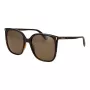 Polaroid PLD6218S56086 naisten aviator-aurinkolasit havanna ruskea polarisoitu 56 mm