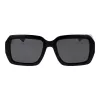 Polaroid PLD6223SX5480 unisex-suorakaiteen muotoiset aurinkolasit havanna 54 mm