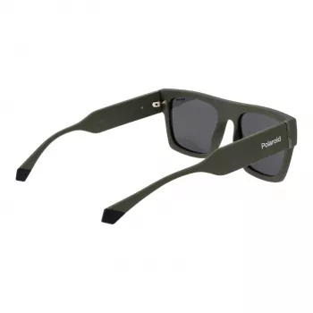 POLAROID PLD6224SX543Y unisex-suorakaiteen muotoiset aurinkolasit havanna vihreä 54 mm