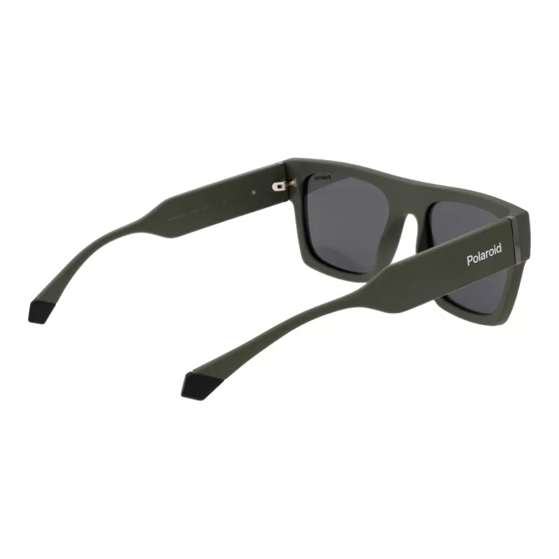 POLAROID PLD6224SX543Y unisex-suorakaiteen muotoiset aurinkolasit havanna vihreä 54 mm