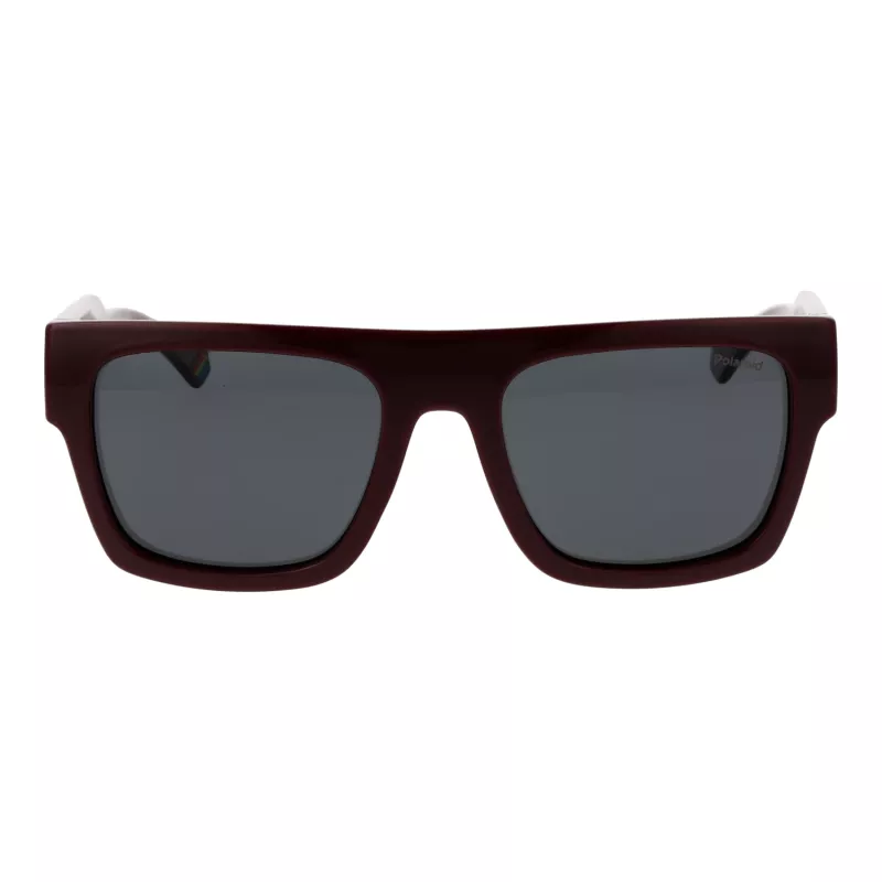 Polaroid PLD6224SX54LH unisex-aurinkolasit - musta kehys, harmaat linssit, 54 mm
