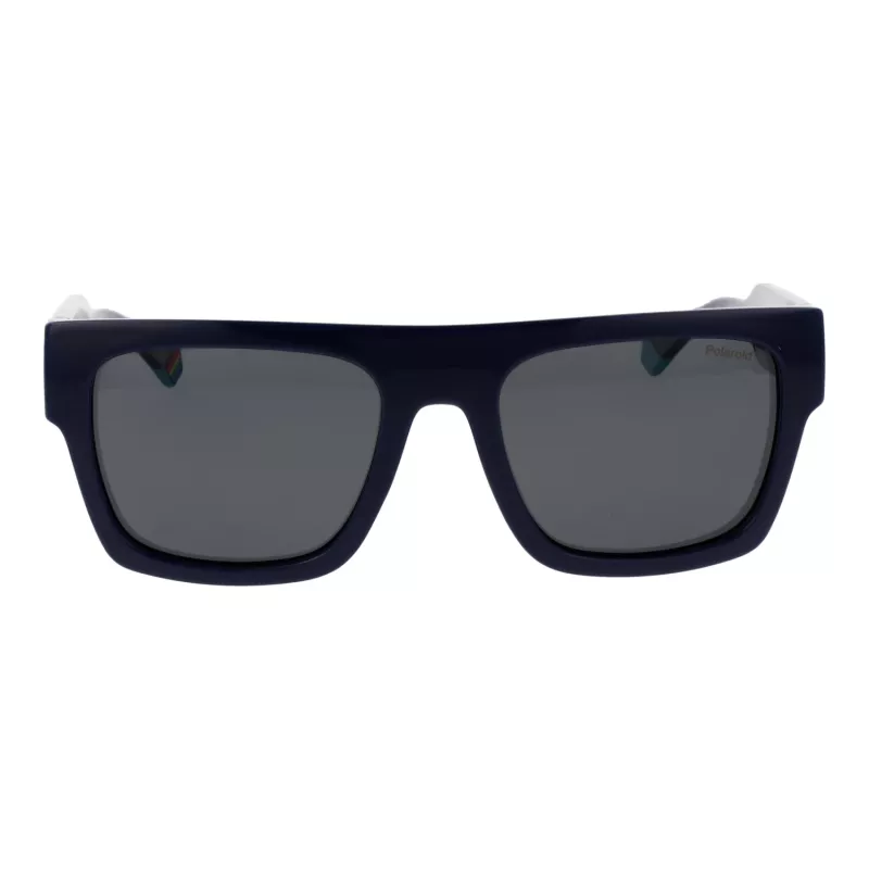 Polaroid PLD6224SX54PJ unisex-aurinkolasit - musta kehys, harmaat polarisoidut linssit, 54 mm