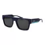 Polaroid PLD6224SX54PJ unisex-aurinkolasit - musta kehys, harmaat polarisoidut linssit, 54 mm